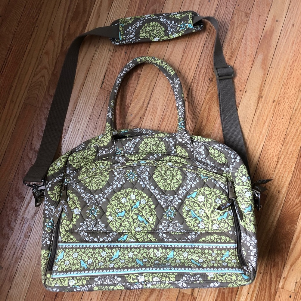 Vera Bradley Computer Briefcase Shoulder Bag
